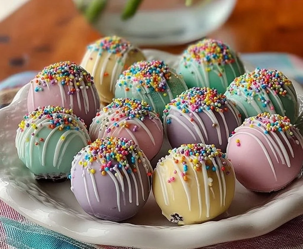 Easter Egg Oreo Balls
