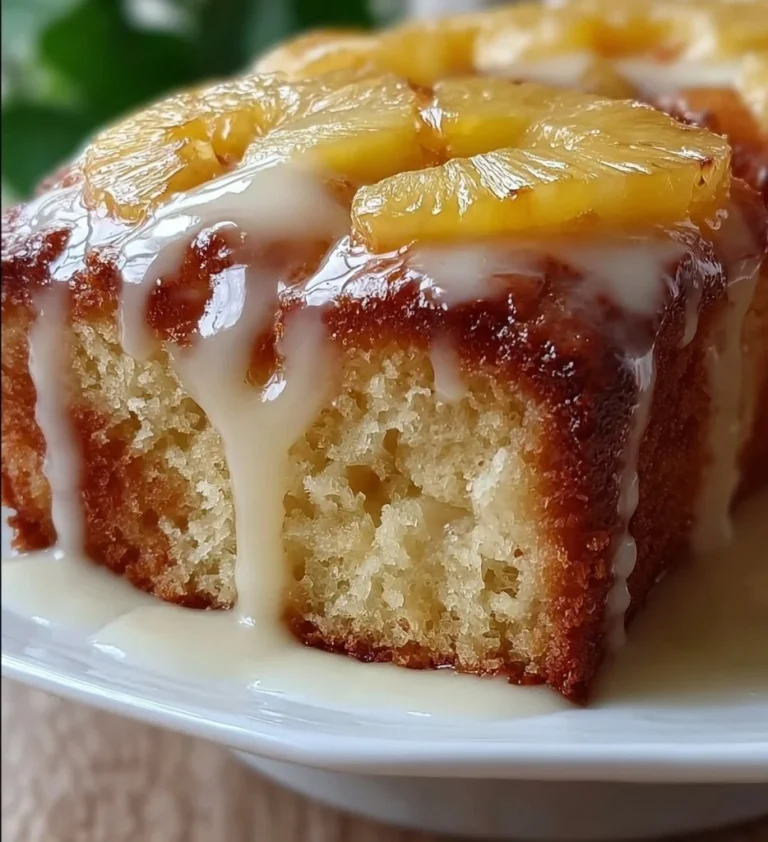 Easter Pineapple Cake decorated with fresh fruit and vibrant colors